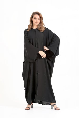 عباية فراشة بالكرستال