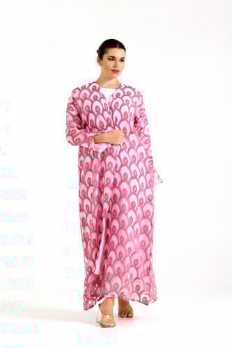 عباية ملون ملكي