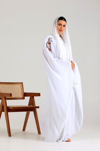 عباية ملون فاشن