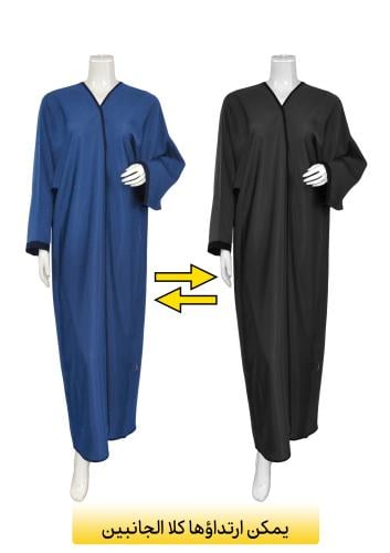 عباية بدون إسم وجهين قماش ياباني درجة اولى – تصميم...