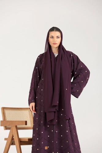 عباية ملون فاشن