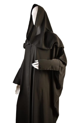 عباية كتف مع غطاء للرأس