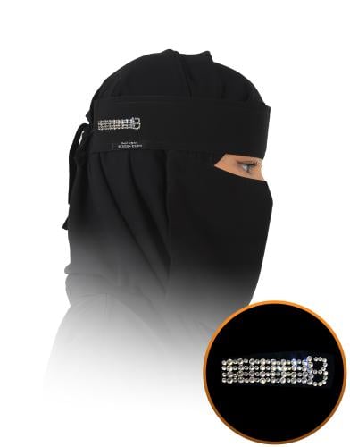 نقاب بدون اسم 32BGJ Crystal Logo