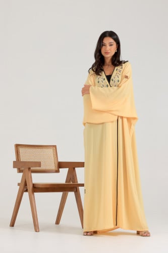 عباية ملون فاشن