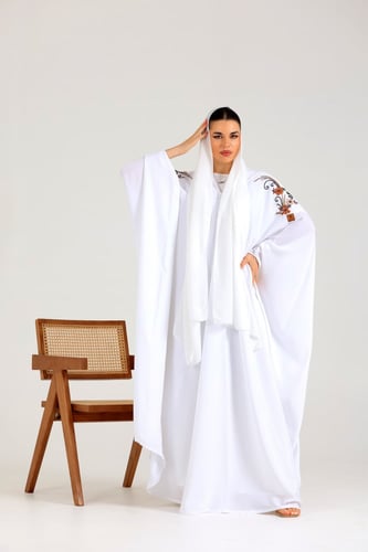 عباية ملون فاشن