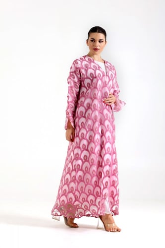 عباية ملون ملكي