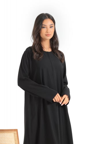 عباية سادة قماش بدون اسم الراقي-عباية فقط