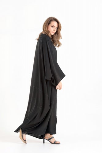 عباية فراشة بالكرستال