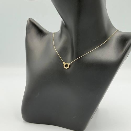عقد ذهب إيطالي عيار 18