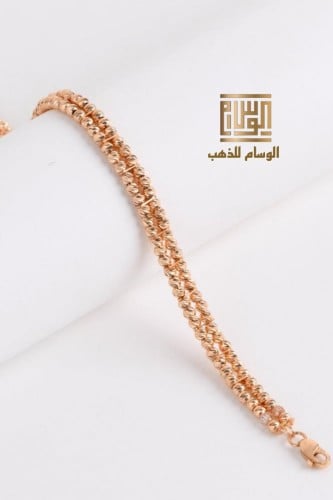 اسورة ذهب لازوردي عيار 21