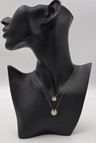 طقم ذهب دورين عيار 18