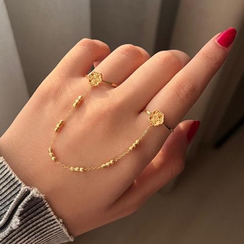 خاتم ذهب اوتار عيار 21