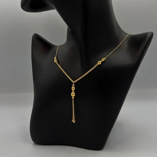 عقد ذهب عيار 21