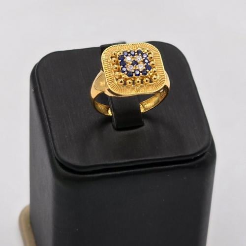 خاتم ذهب عيار 21