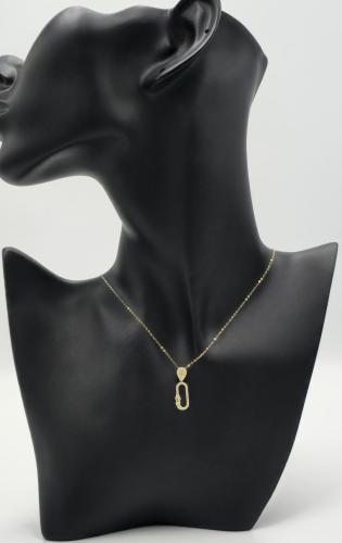 عقد ذهب عيار 18