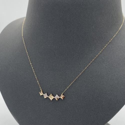 عقد ذهب إيطالي عيار 18