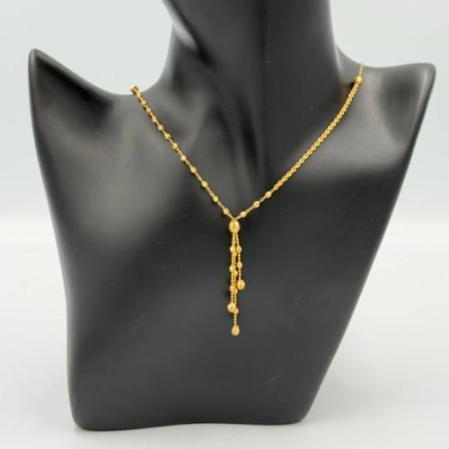 عقد ذهب عيار 21