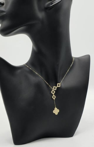 عقد ذهب عيار 18