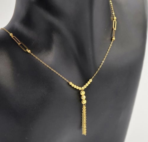 عقد ذهب عيار 21 - G1766