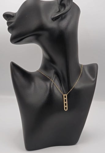 عقد ذهب عيار 21