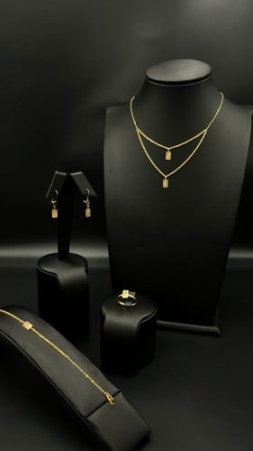 طقم ذهب عيار 21