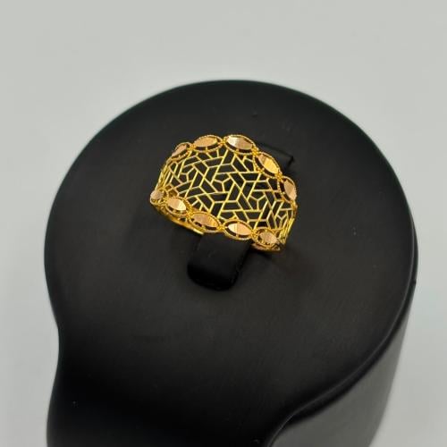 خاتم ذهب عيار 21