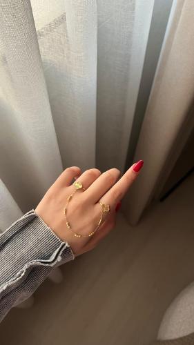 خاتم ذهب اوتار عيار 21