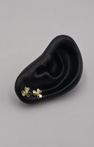 حلق ذهب عيار 18