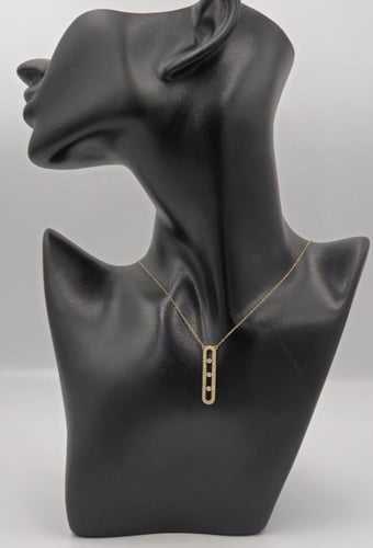 عقد ذهب عيار 21