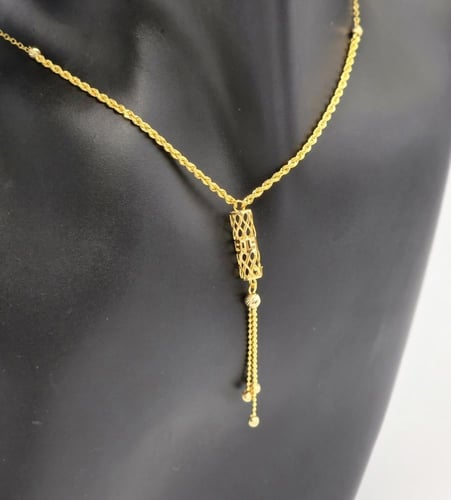 عقد ذهب عيار 21 - G1762