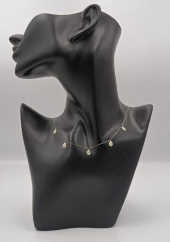 شوكر ذهب عيار 18