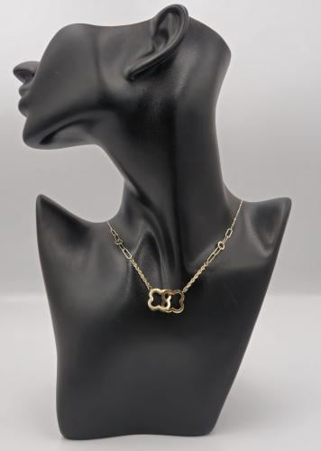 عقد ذهب عيار 18