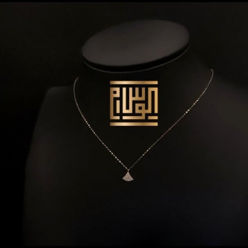 عقد ذهب عيار 18
