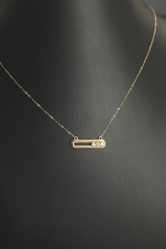 عقد ذهب عيار 18