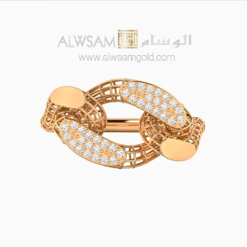 طقم ذهب لازوردي عيار 21