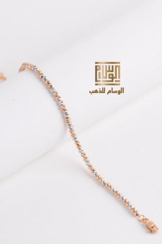 اسورة ذهب لازوردي عيار 21