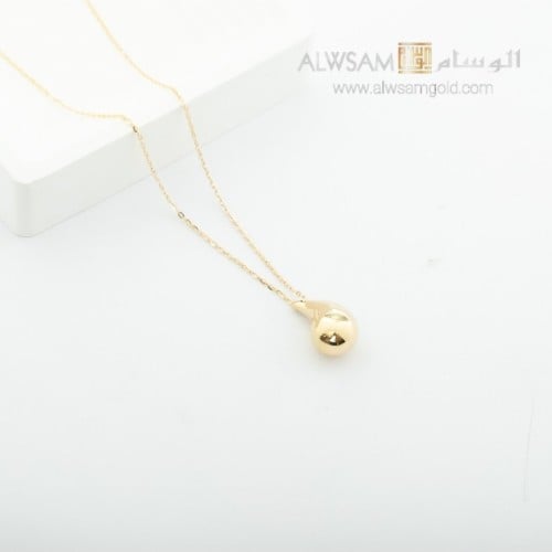 عقد ذهب عيار 18