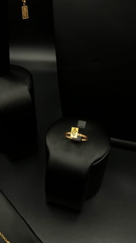 طقم ذهب عيار 21