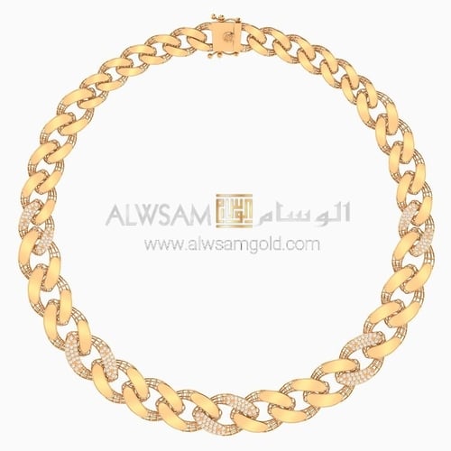 طقم ذهب لازوردي عيار 21