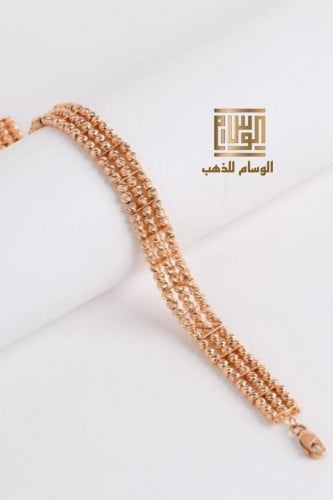 اسورة ذهب لازوردي عيار 21