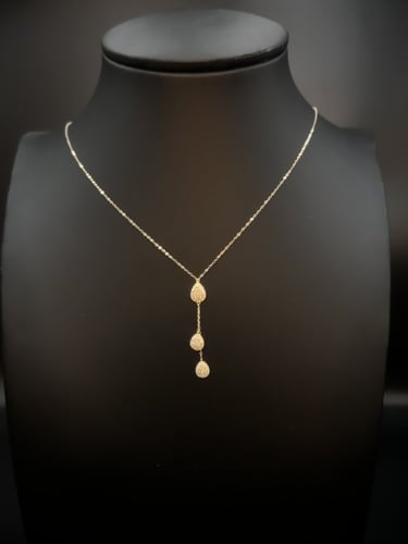 طقم ذهب عيار 18 ناعم