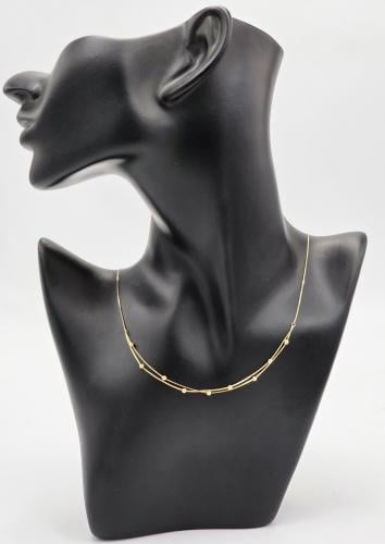 عقد ذهب عيار 18 - G1873