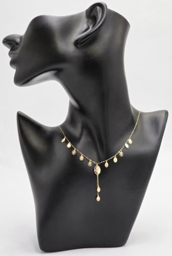 عقد ذهب عيار 18 - G1726