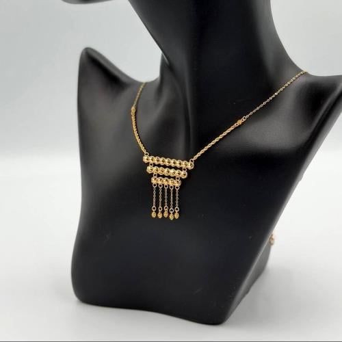 عقد ذهب عيار 21