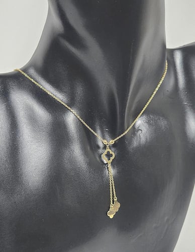 عقد ذهب عيار 18