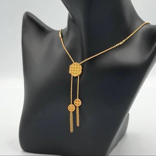 عقد ذهب عيار 21