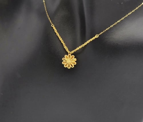 عقد ذهب عيار 21 - G1691