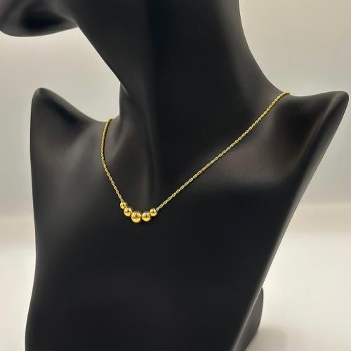 عقد ذهب عيار 21