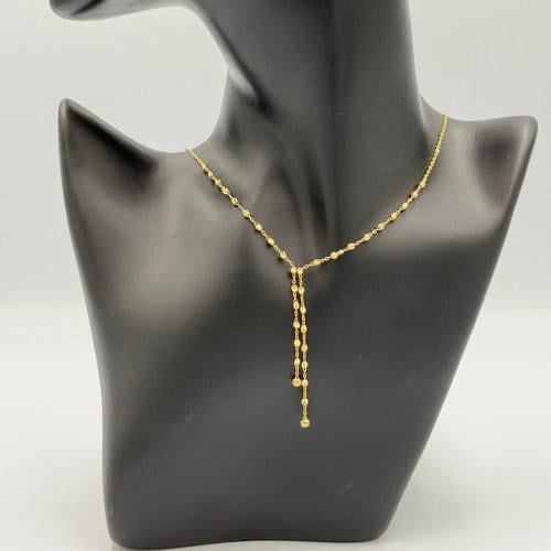 عقد ذهب عيار 21