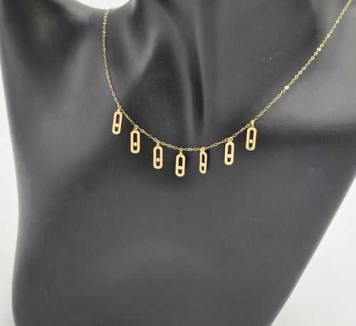 عقد ذهب عيار 18 - G1715